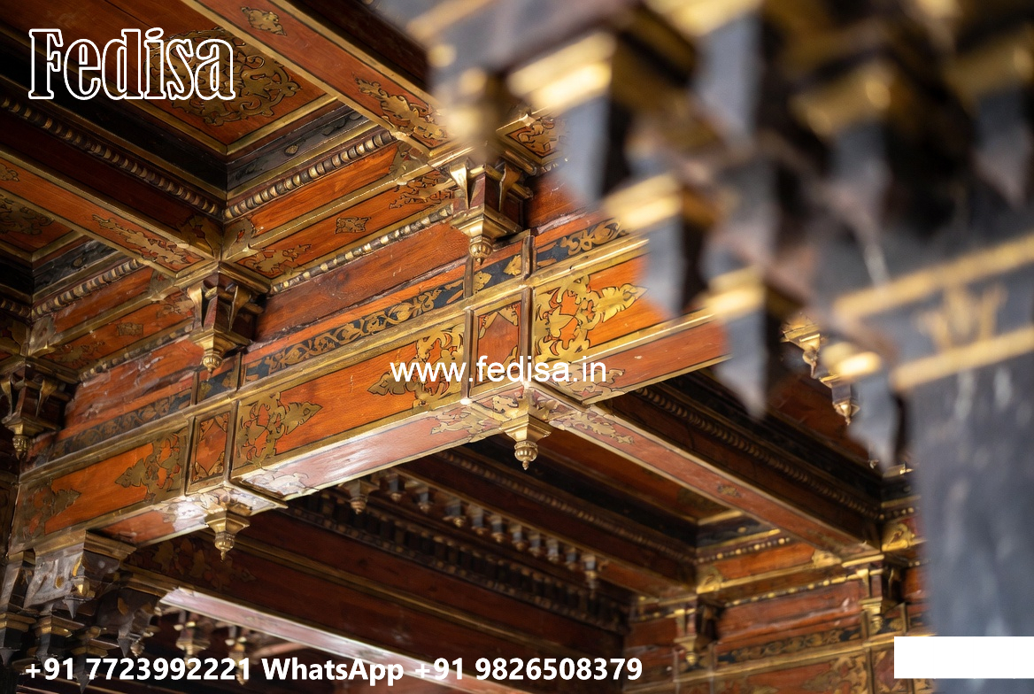 Wooden Ceiling Design Roof Wall Pop Design No-6120