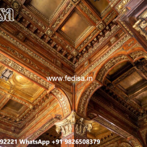 Wooden Ceiling Design Spotlight Pop Design No-6139