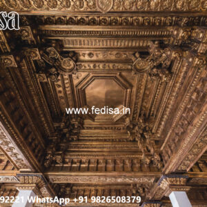 Wooden Ceiling Design Pop Design Simple Color No-6166