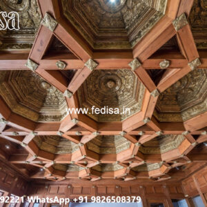 Wooden Ceiling Design Latest Pop Plus Minus Design For Lobby No-6227