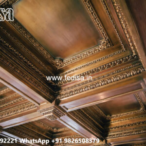 Wooden Ceiling Design Pop Jali Design Price No-6244