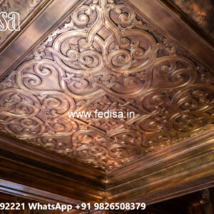 Wooden Ceiling Design Murga Jali Pop Design No-6256