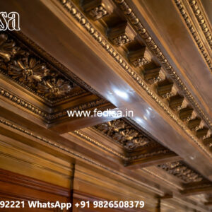 Wooden Ceiling Design Plaster Of Paris Interior Design No-6261