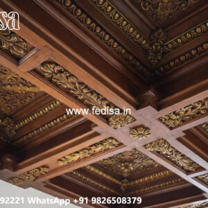 Wooden Ceiling Design Pop Design For Long Gallery No-6272