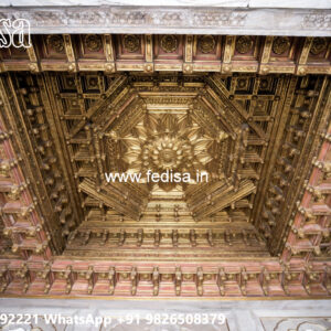 Wooden Ceiling Design Small Area Pop Design No-6284