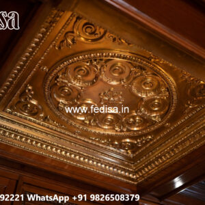 Wooden Ceiling Design False Ceiling Hall Room No-6303