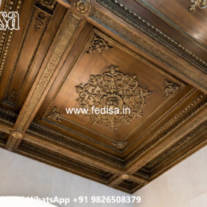 Wooden Ceiling Design Pop For Roof Design No-6330