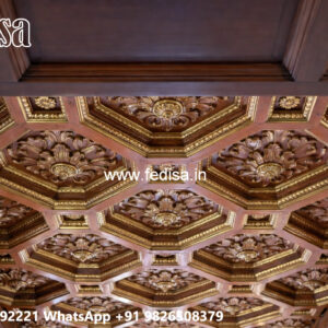 Wooden Ceiling Design Chhath Ki Pop Ki Design No-6331