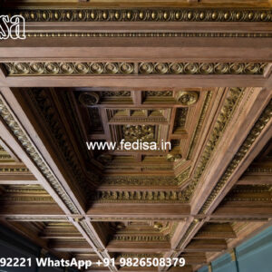 Wooden Ceiling Design Pop Cross Design No-6358