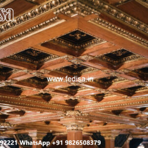 Wooden Ceiling Design Pop Design Gate No-6359