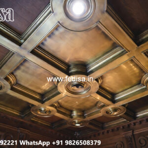 Wooden Ceiling Design Fall Pop Design No-6399