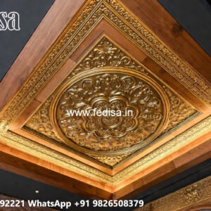 Wooden Ceiling Design Hall Ceiling Design Without Pop No-6400