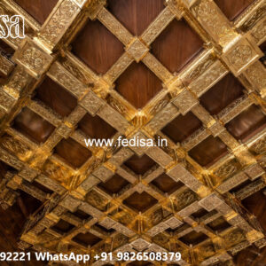 Wooden Ceiling Design Down False Ceiling Design No-6407