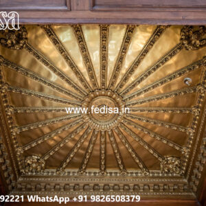 Wooden Ceiling Design False Ceiling Plane Design No-6415
