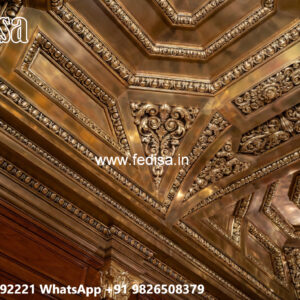 Wooden Ceiling Design Low Budget Pop Design No-6429