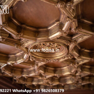Wooden Ceiling Design Plus Minus Pop Kitchen Design No-6431
