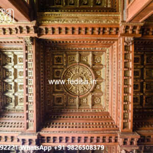 Wooden Ceiling Design Pop For Design No-6457