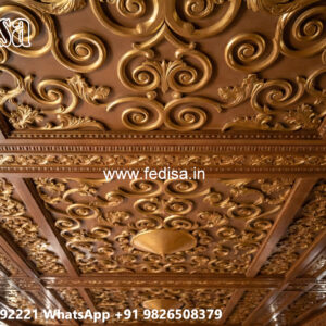Wooden Ceiling Design Pop Design Simple No-6493
