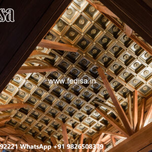 Wooden Ceiling Design Main Hall Fall Ceiling Design No-6516