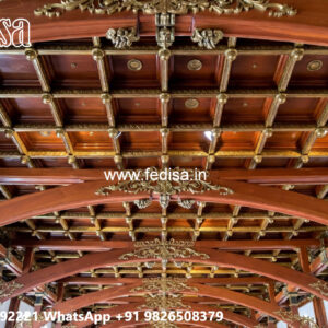 Wooden Ceiling Design Plaster Ceiling Design No-6517