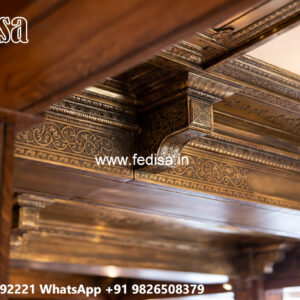 Wooden Ceiling Design Ceiling Fan Design No-6525