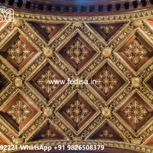 Wooden Ceiling Design Gypsum Designs No-6557