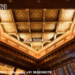 Wooden Ceiling Design Hall Ceiling Design 2026 No-6620