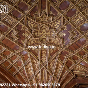 Wooden Ceiling Design Cement Ceiling Design No-6642
