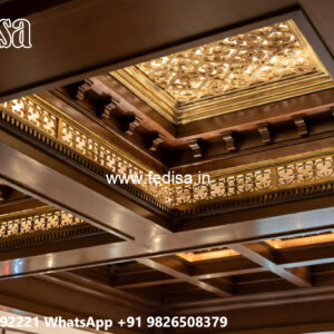 Wooden Ceiling Design Gypsum Ceiling Design 2026 No-6649