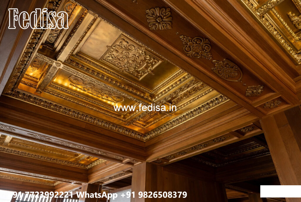 Wooden Ceiling Design Wall Ceiling Design For Hall No-6663 - Fedisa