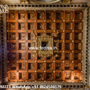 Wooden Ceiling Design Fosiling New Design No-6691