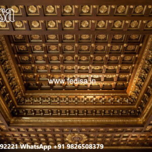 Wooden Ceiling Design Pop Designing No-6724