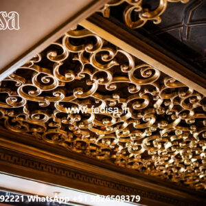 Wooden Ceiling Design False Ceiling Cost For Living Room No-6766