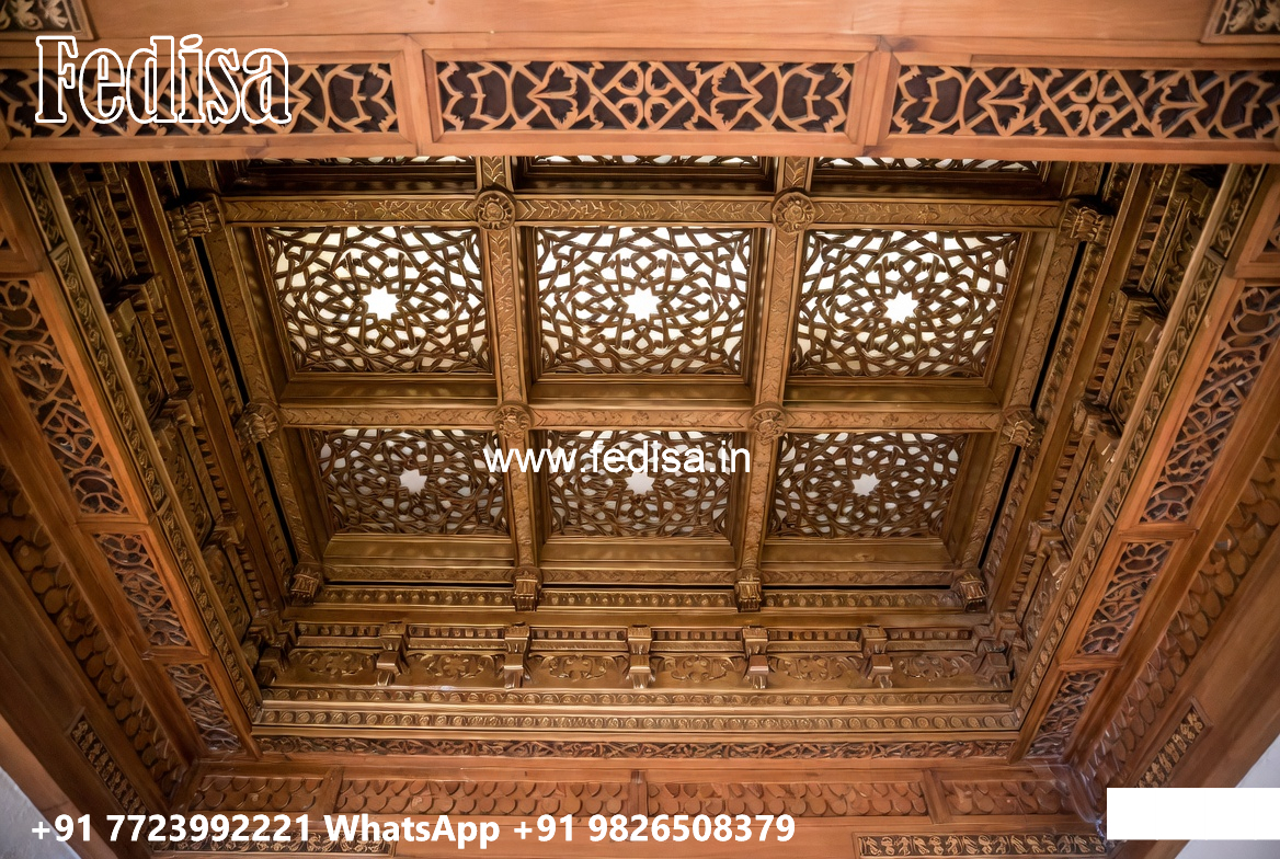 Wooden Ceiling Design Terrace Ceiling Design No-6790