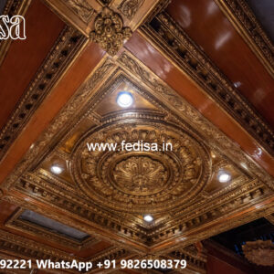 Wooden Ceiling Design Minus Plus Ke Design No-6807
