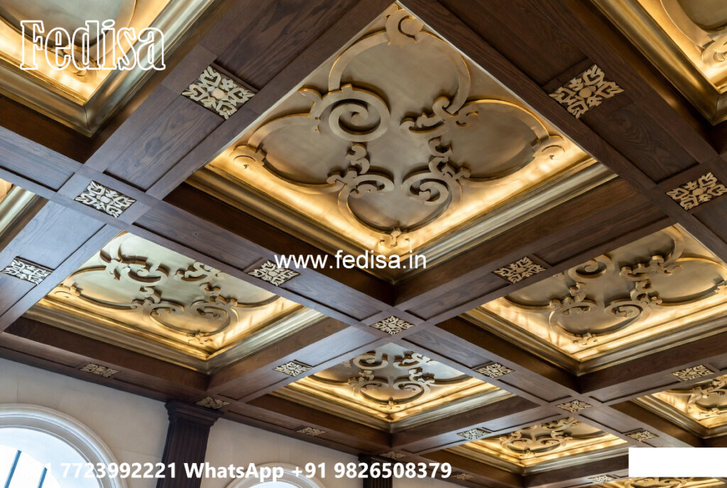 Wooden Ceiling Design Down Ceiling Design 2026 No-6828 - Fedisa