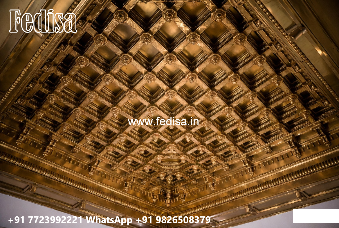 Wooden Ceiling Design Pop Flower Design For Roof No-6831
