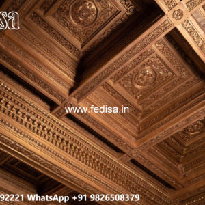 Wooden Ceiling Design Low Cost Simple Pop Design No-6864
