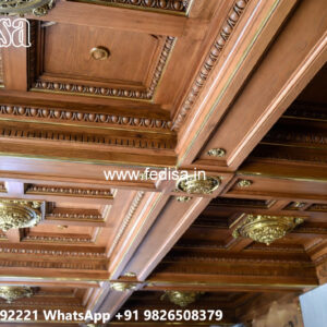 Wooden Ceiling Design Ceiling Design For Hall With Two Fans No-6866