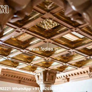 Wooden Ceiling Design Plain False Ceiling Design No-6883