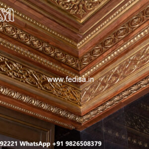 Wooden Ceiling Design False Ceiling Pop No-6914