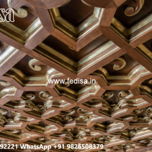 Wooden Ceiling Design Ceiling Color Paint Design No-6935