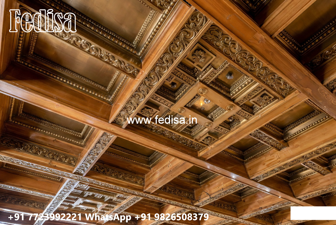 Wooden Ceiling Design Exposed Ceiling Design No-6945