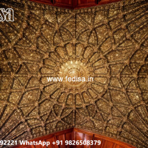 Wooden Ceiling Design Square False Ceiling Design No-7010