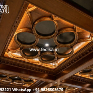 Wooden Ceiling Design Cnc False Ceiling No-7022