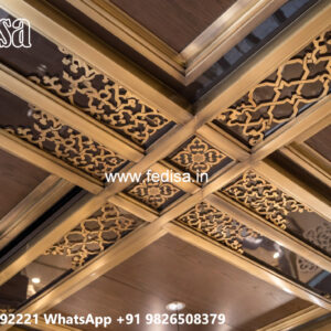 Wooden Ceiling Design Small Room False Ceiling Design No-7028