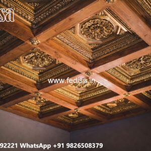 Wooden Ceiling Design Wooden Pop Design For Hall No-7043