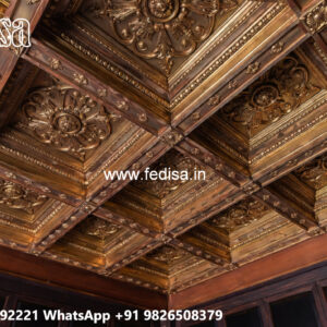Wooden Ceiling Design Ceiling Art Design No-7093
