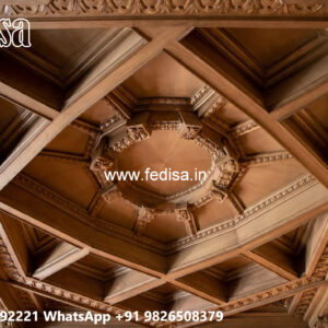 Wooden Ceiling Design Modern Pop Design For Living Room No-7126