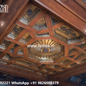 Wooden Ceiling Design Hall Pop Design 2026 No-7152